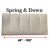 Oversize Spring & Down Feather Cushions